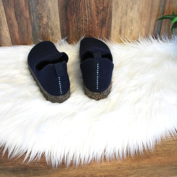 Asportuguesas by Fly London Men's Navy Blue City Slip-on Mules 11.5/45 - Picture 4 of 6